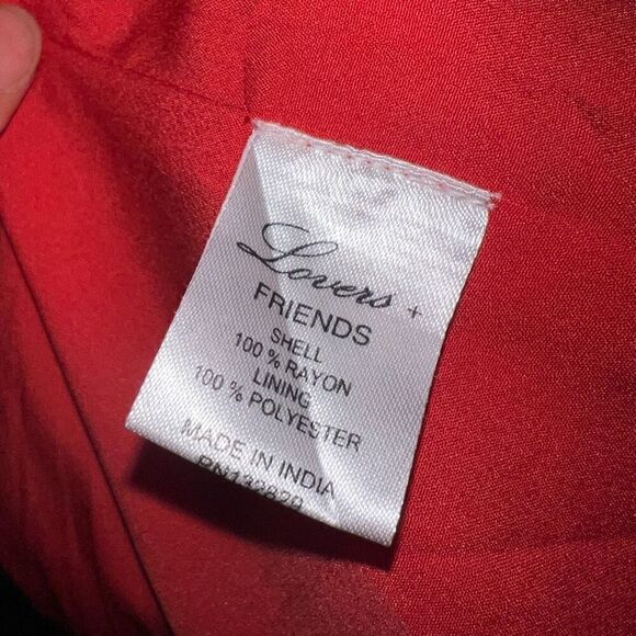 Lovers + Friends, Paradise Bay Dress in Coral Sleeveless Open Back Women’s Small - Picture 8 of 15